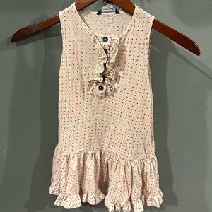 Little Marc Jacobs girls Colorful polka dot ruffle sundress